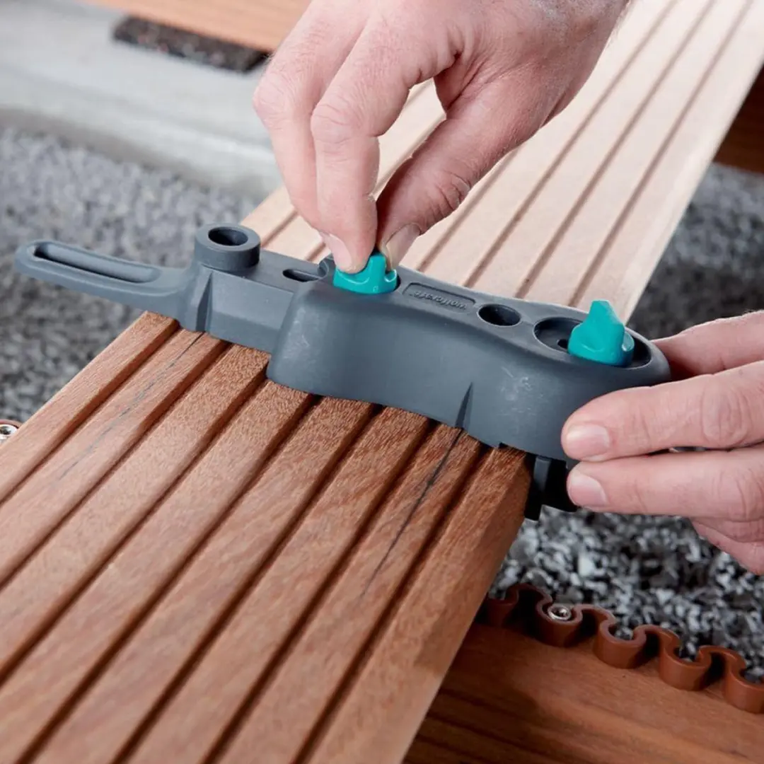 Wolfcraft Terras Boorset 6960000 - 3-delig - Vlonders bevestigen - afbeelding 4 van 6