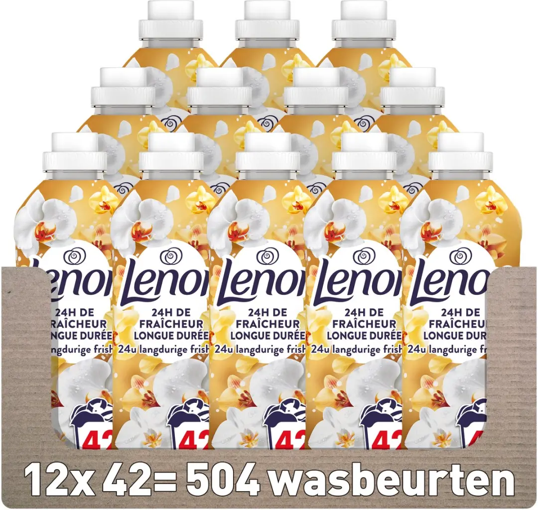Lenor Wasverzachter Amber & Orchidee