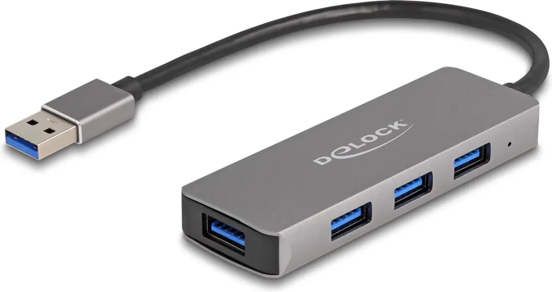 Delock 4 Port USB 5 Gbps Hub with USB Type-A connector