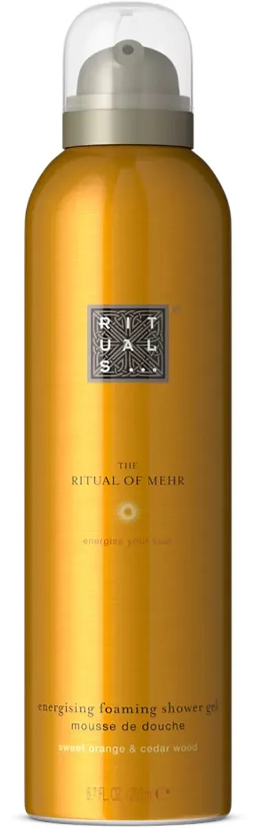 Rituals Mehr Shower Gel 200ml - Car Parfume Holder + 2 Refills