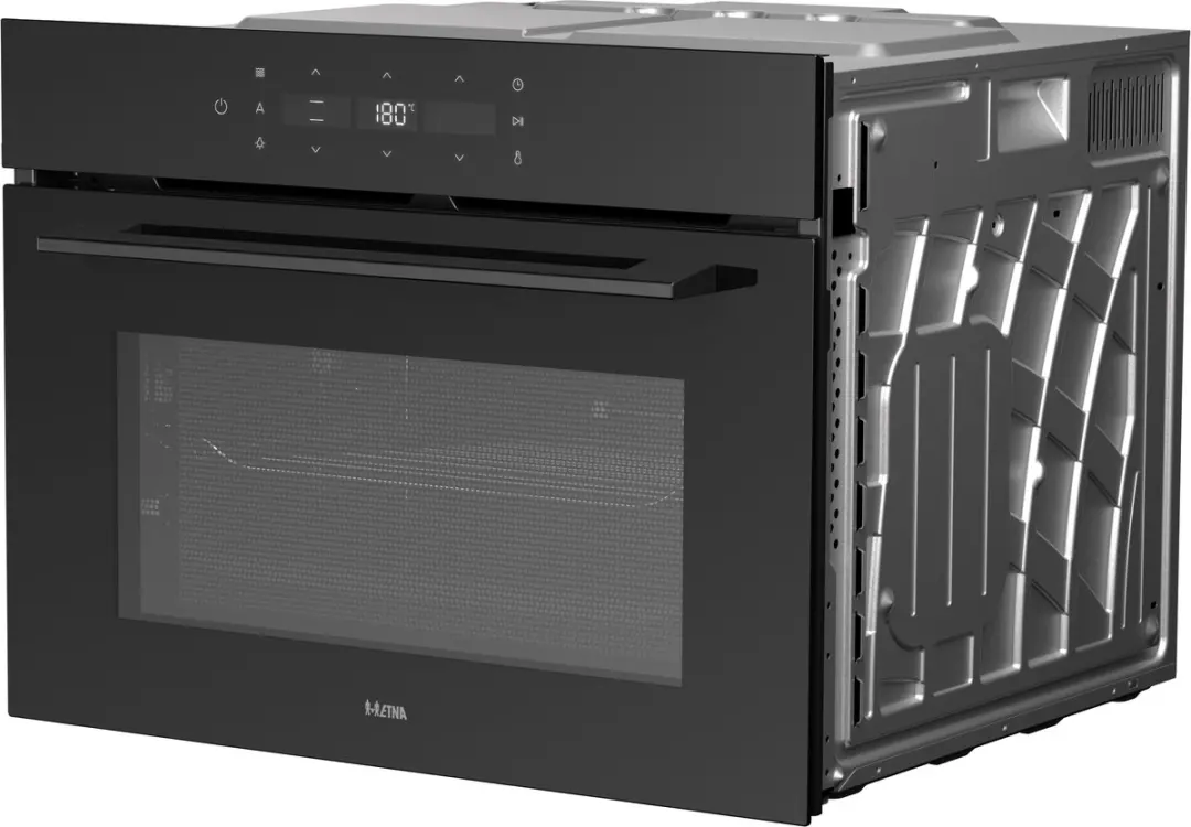 Etna CM514GLS Inbouw Combi-Oven 50L - Zwart Glas - afbeelding 2 van 6