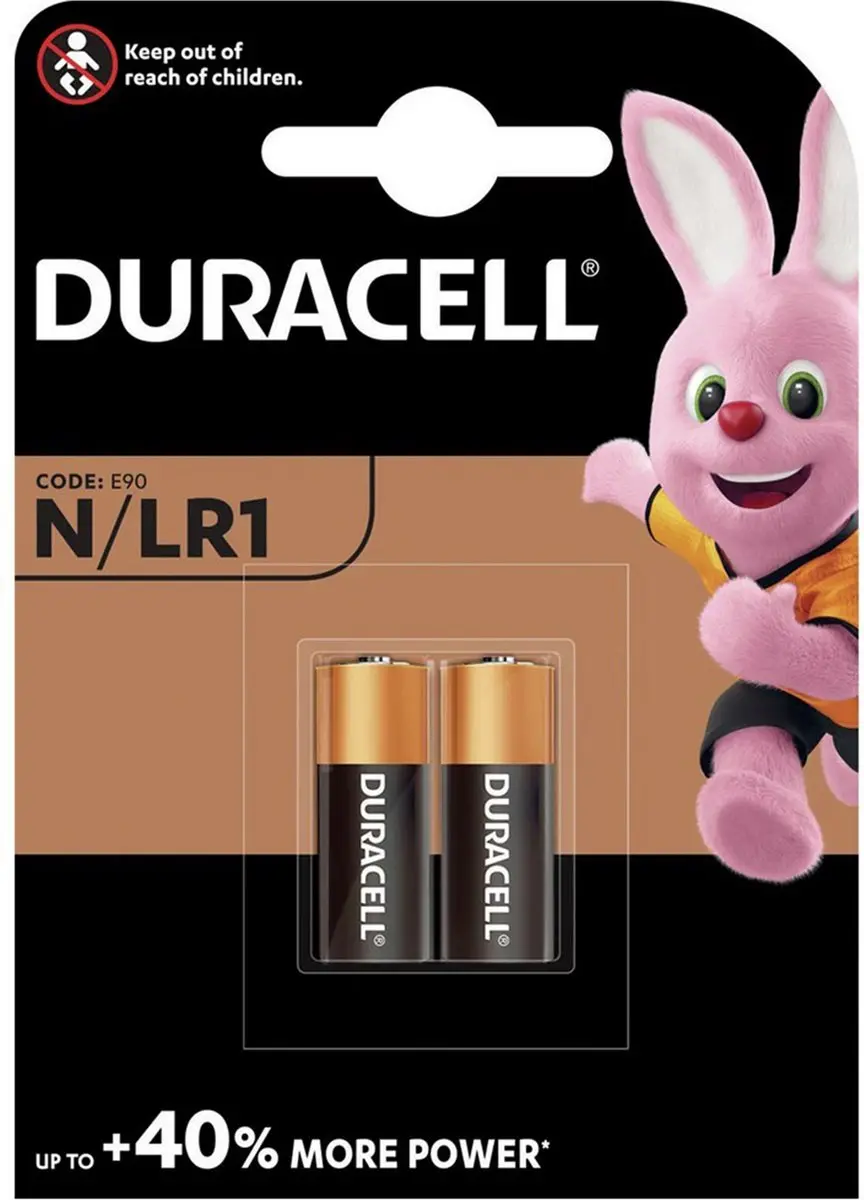 Duracell Security N D-219131 - 2 Stuks