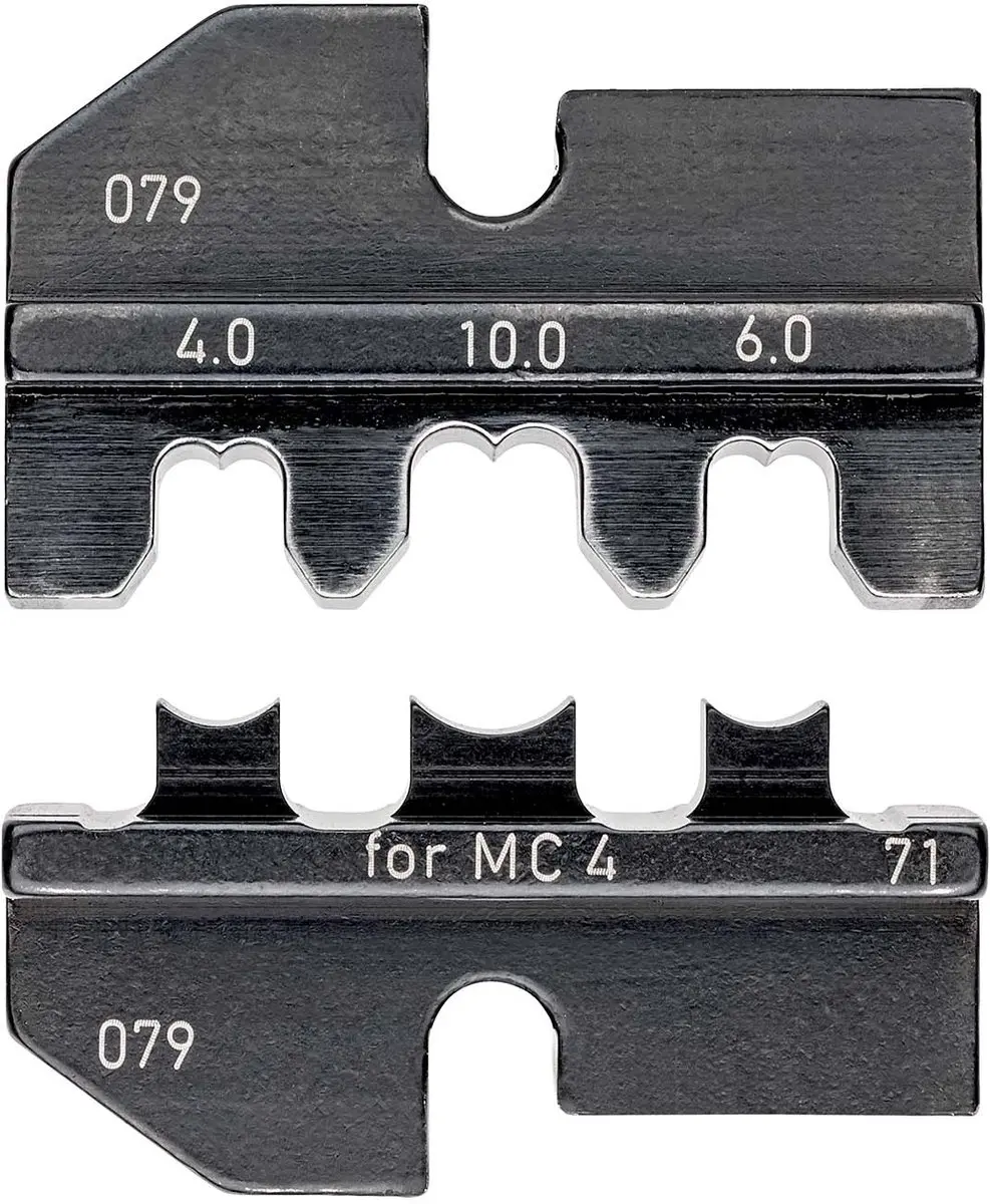 Knipex 97 49 71 Krimpinzetstuk Solar-connectoren MC4 4-10mm² - afbeelding 2 van 4