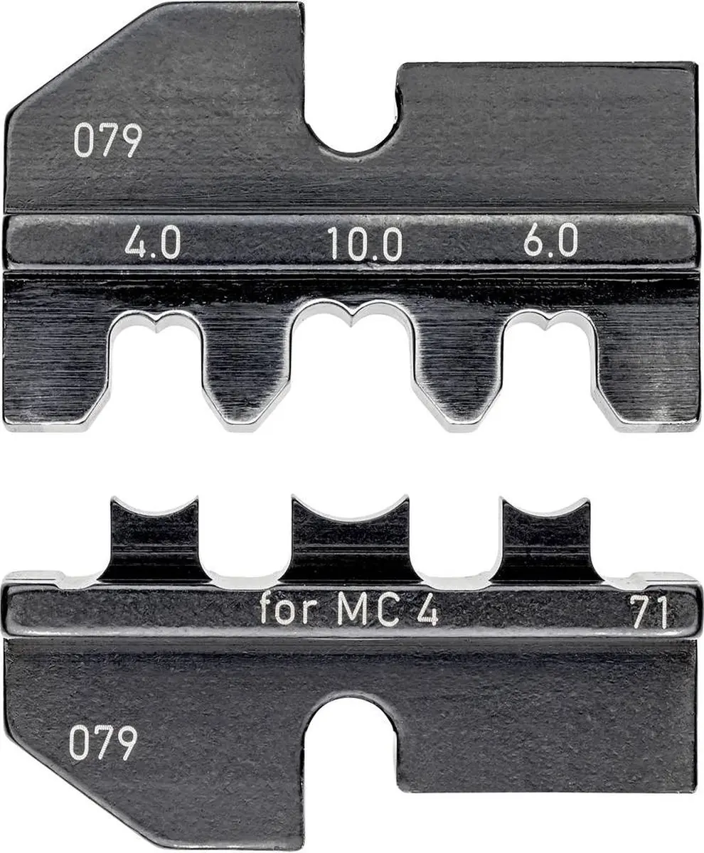 Knipex 97 49 71 Krimpinzetstuk Solar-connectoren MC4 4-10mm² - afbeelding 3 van 4