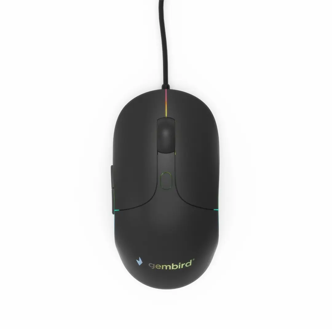 6-knops optische muis met gekleurde verlichting, USB