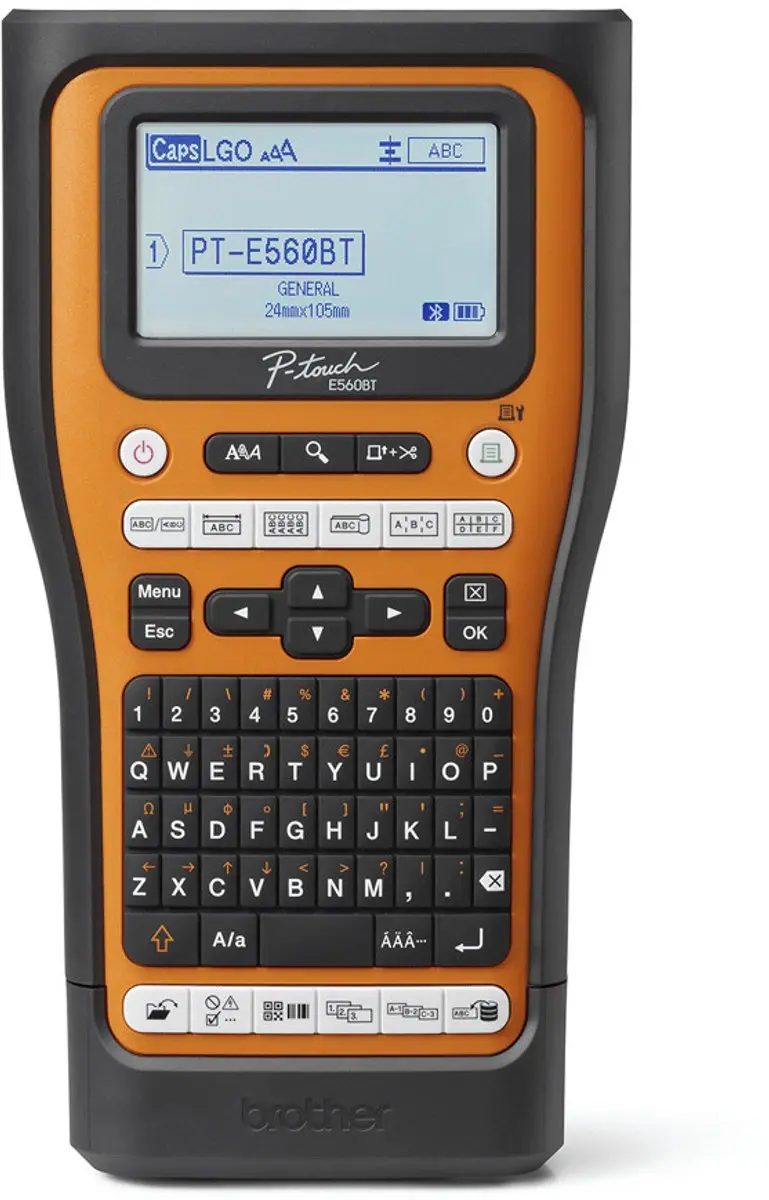 Brother PT-E560BTVP Labelprinter - Thermo Transfer - 20 mm/sec - Bedraad & Bluetooth - afbeelding 4 van 6