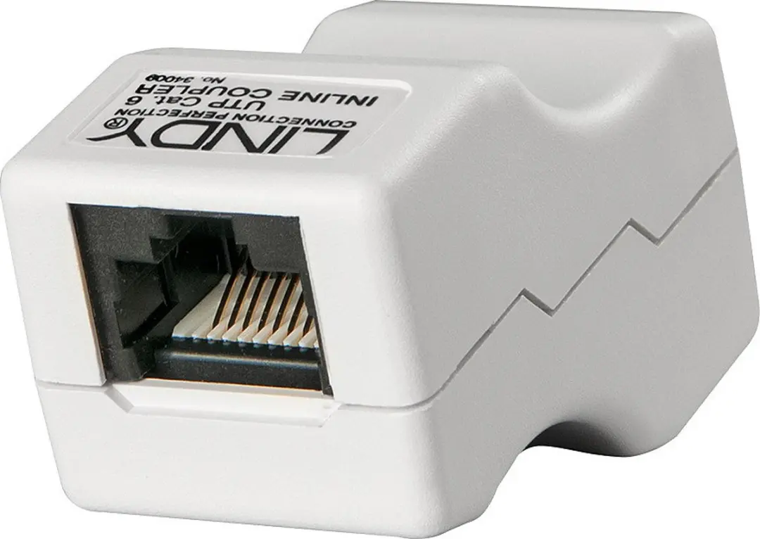 Lindy RJ45 UTP Doppelkupplung, Cat.6