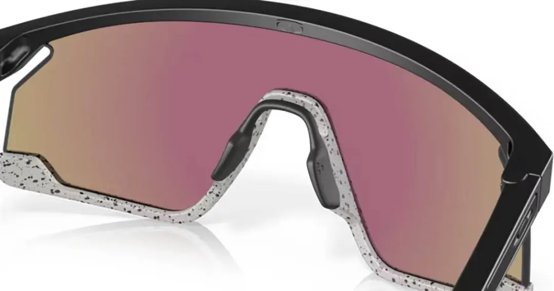 Oakley BXTR Zonnebril OO9280-03 - Matte Black/Prizm Sapphire - afbeelding 2 van 6