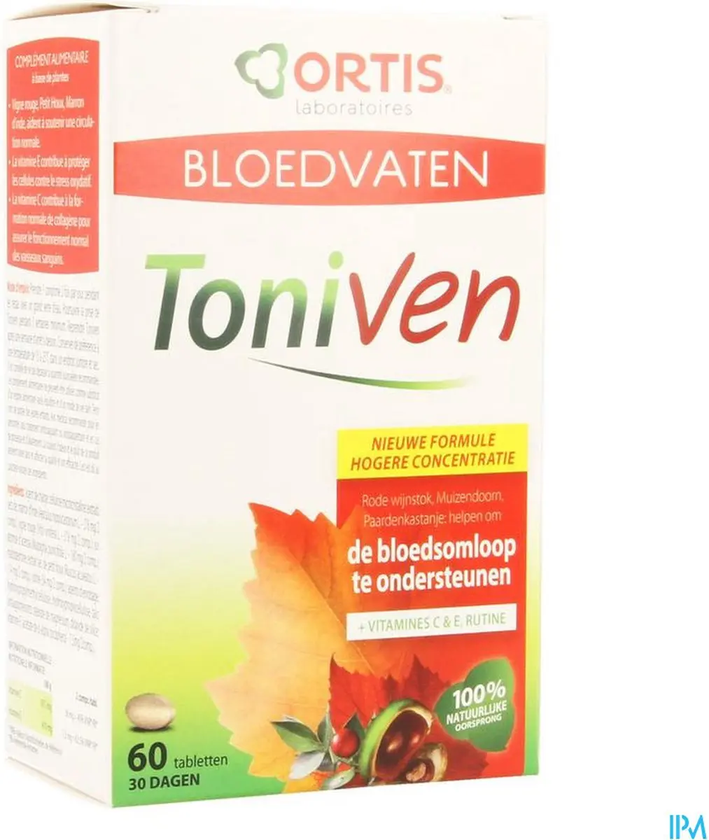 Ortis Toniven NF Comp 60mg - 4x15 Stuks