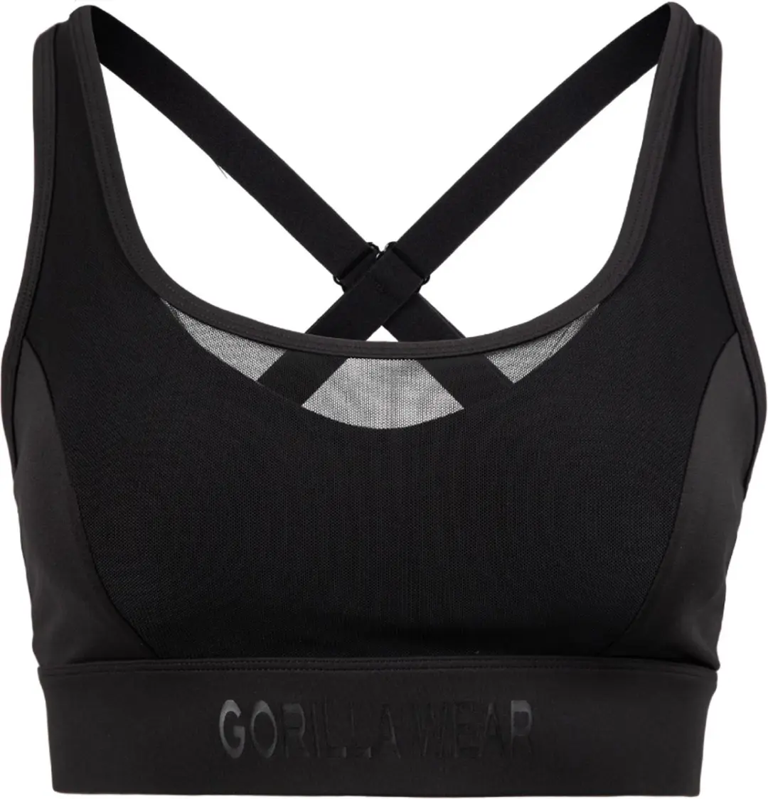Gorilla Wear Riley Sportbeha M - Zwart