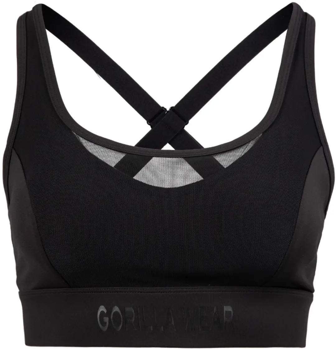 Gorilla Wear Riley Sportbeha XL - Zwart