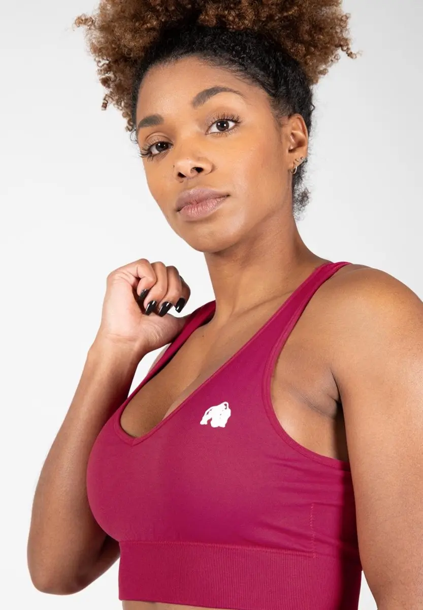 Gorilla Wear Hilton Seamless Sportbeha - Fuchsia M/L