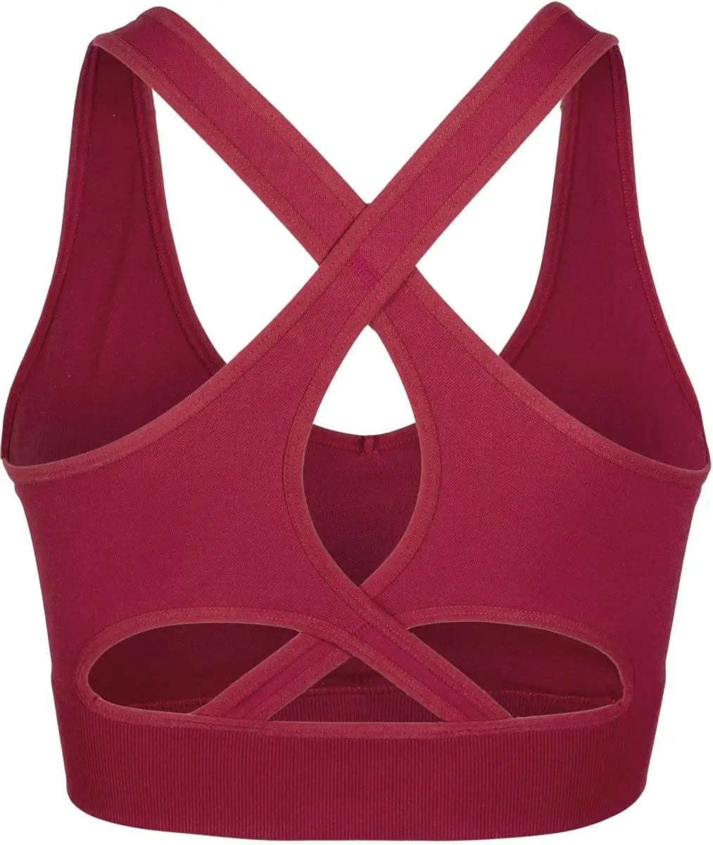 Gorilla Wear Hilton Seamless Sportbeha - Fuchsia XS/S