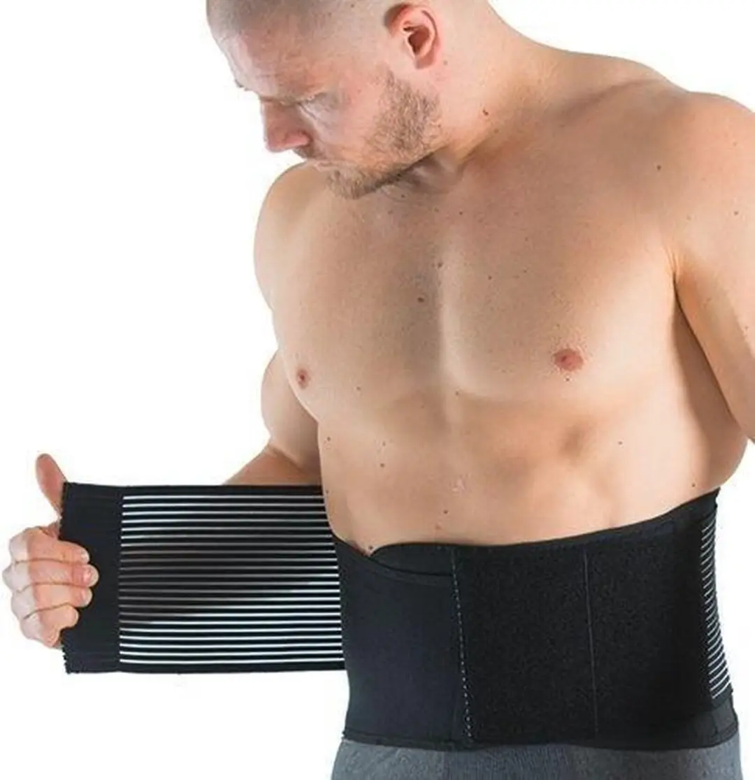 Gymstick Verstelbare Rugband 2.0 S/M - Zwart - afbeelding 6 van 6