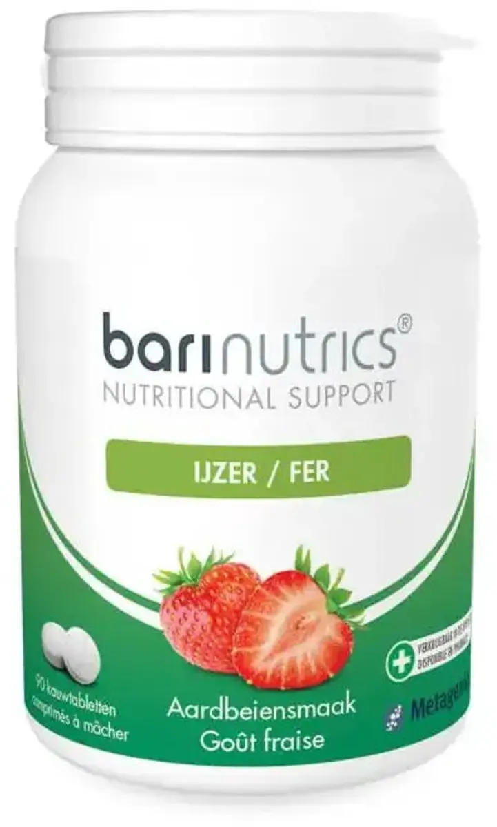 Metagenics Barnutr IJzer AarDB - 90 Stuks