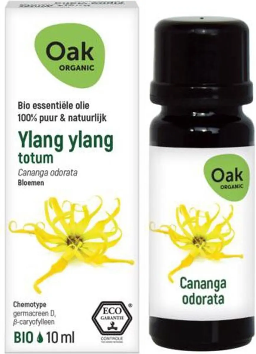 Oak Organic Ylang Ylang Totum Bio 10ml - afbeelding 5 van 6