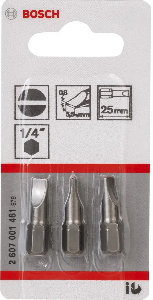 Bosch Bit Extra-hard S 2607001461 25mm - afbeelding 2 van 5