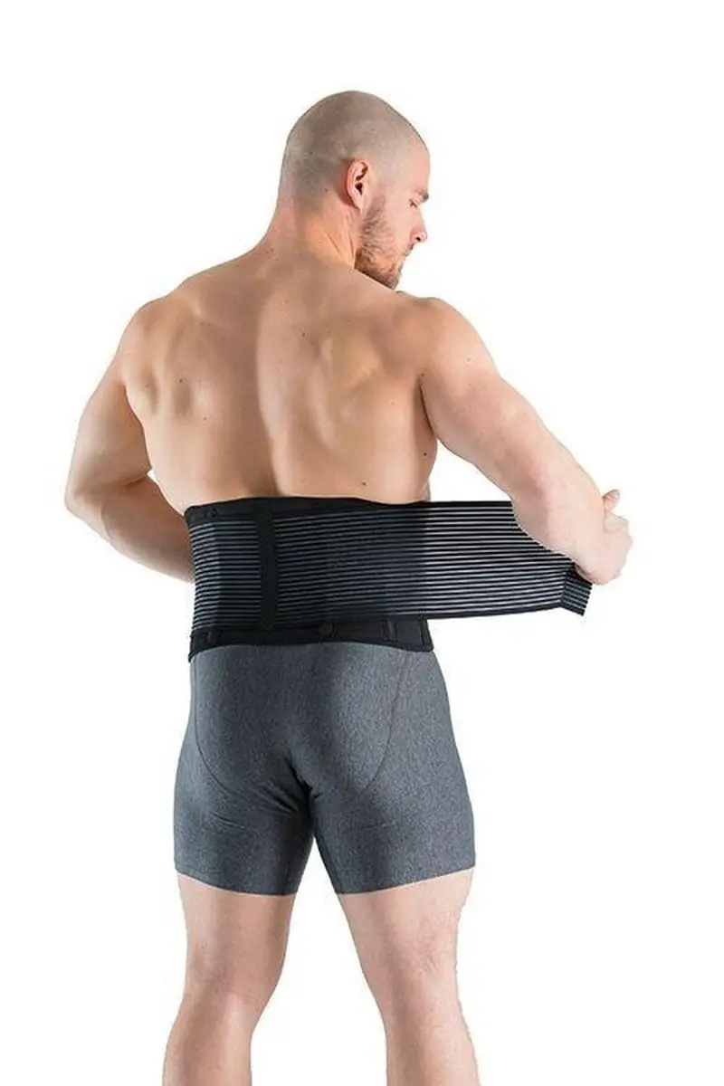 Gymstick Verstelbare Rugband 2.0 L/XL - Zwart - afbeelding 5 van 6