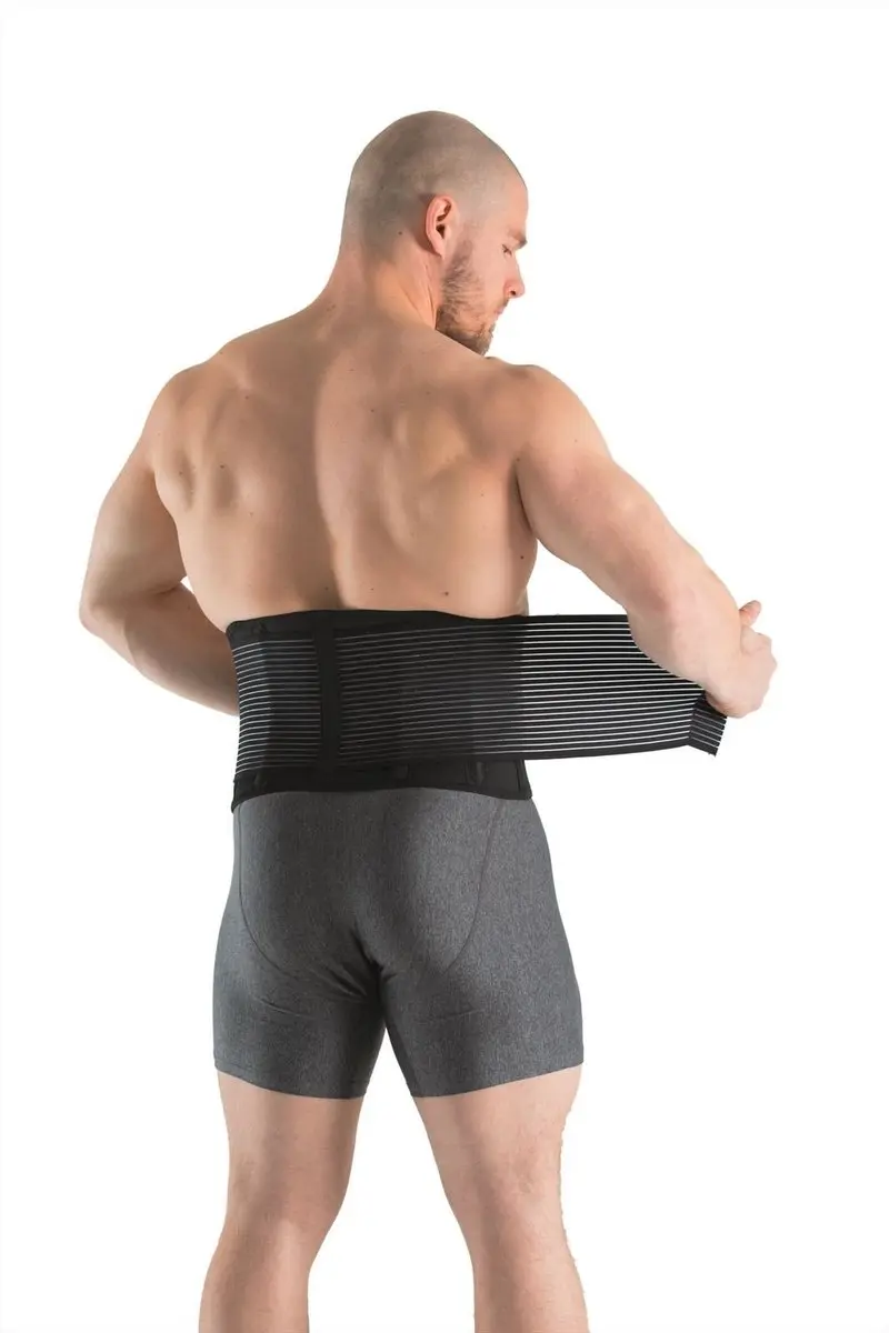 Gymstick Verstelbare Rugband 2.0 L/XL - Zwart - afbeelding 3 van 6
