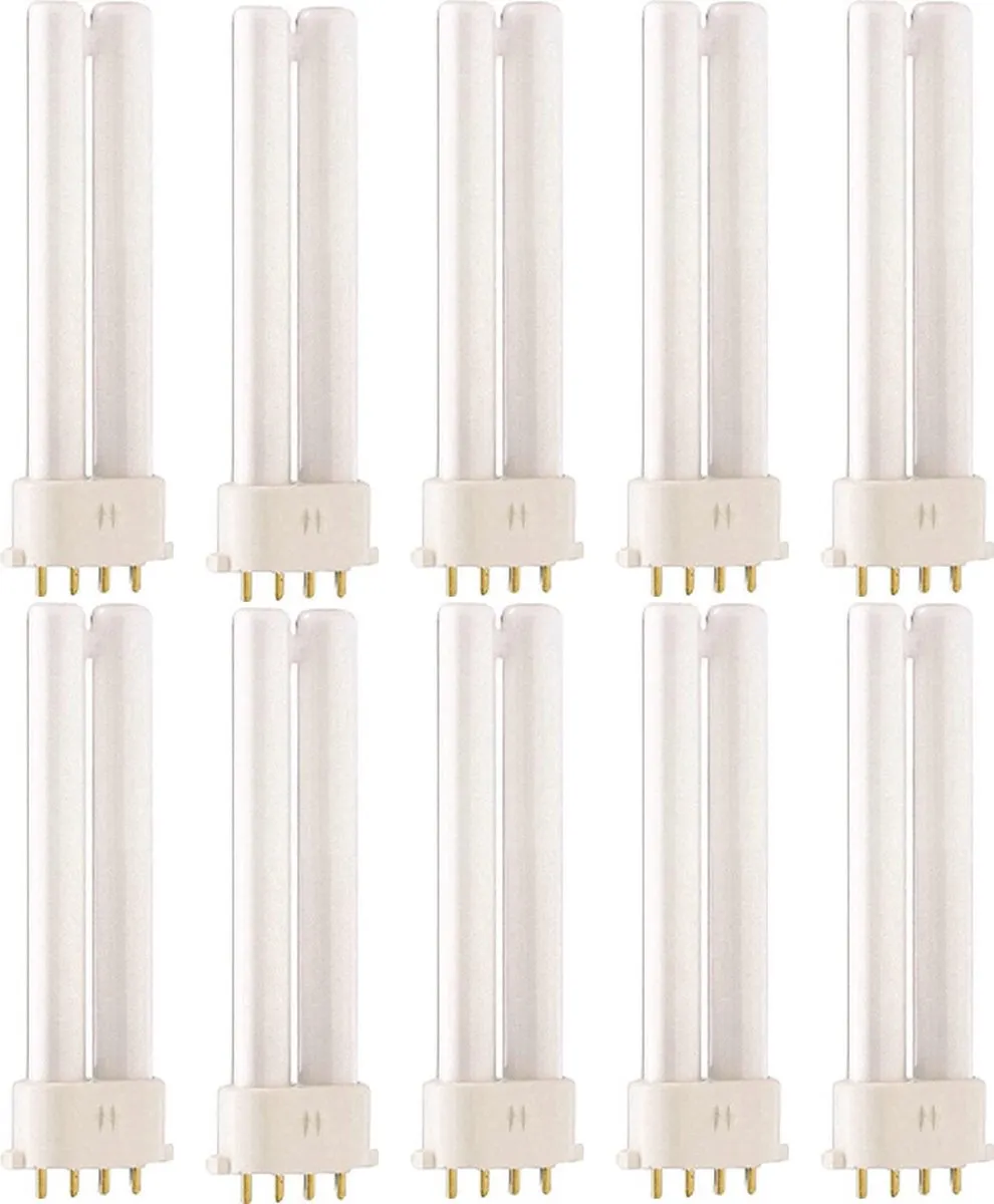 Philips Master PL-S 4P G23 11W Warm Wit - 10 Stuks