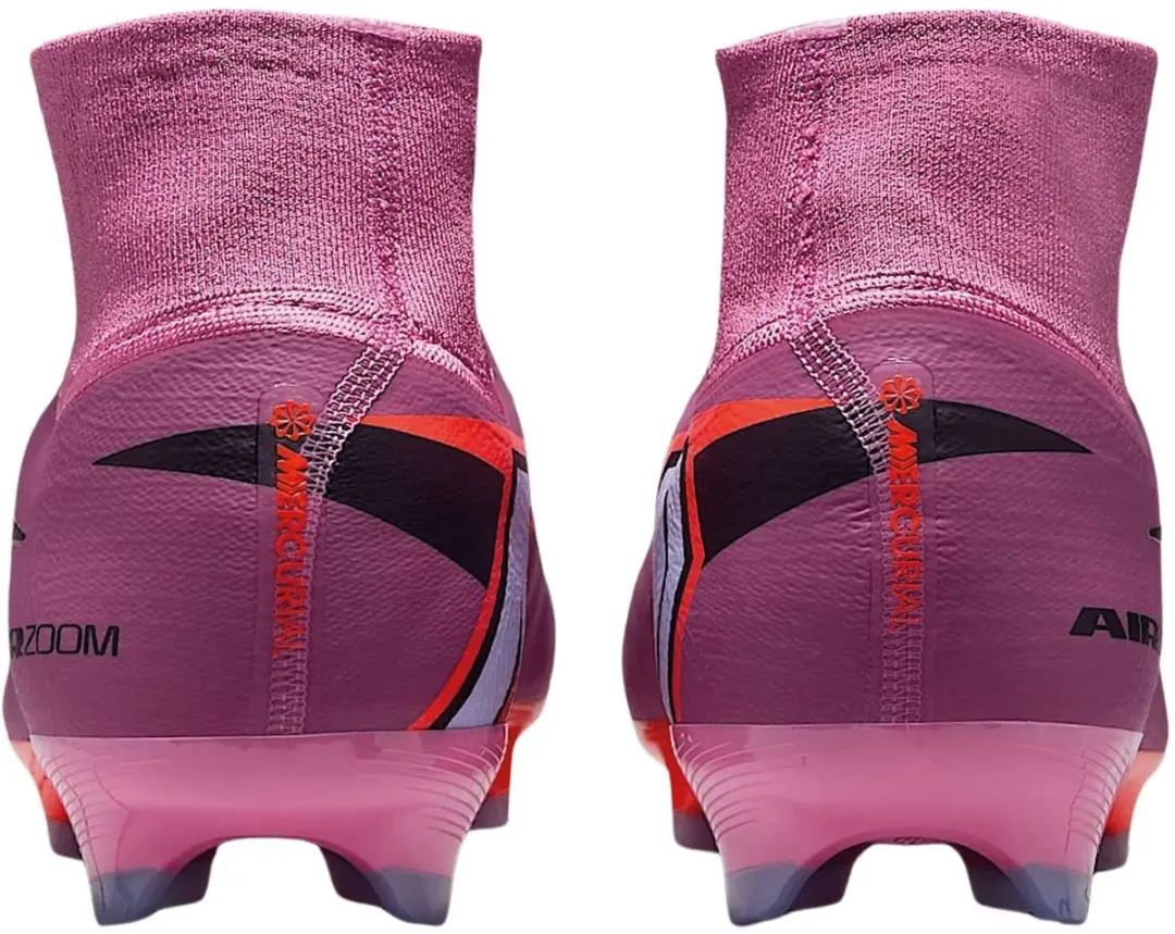 Nike Mercurial Superfly 10 Pro FG Voetbalschoenen - HF9433-600 - 42.5 - Roze/Zwart - afbeelding 6 van 6