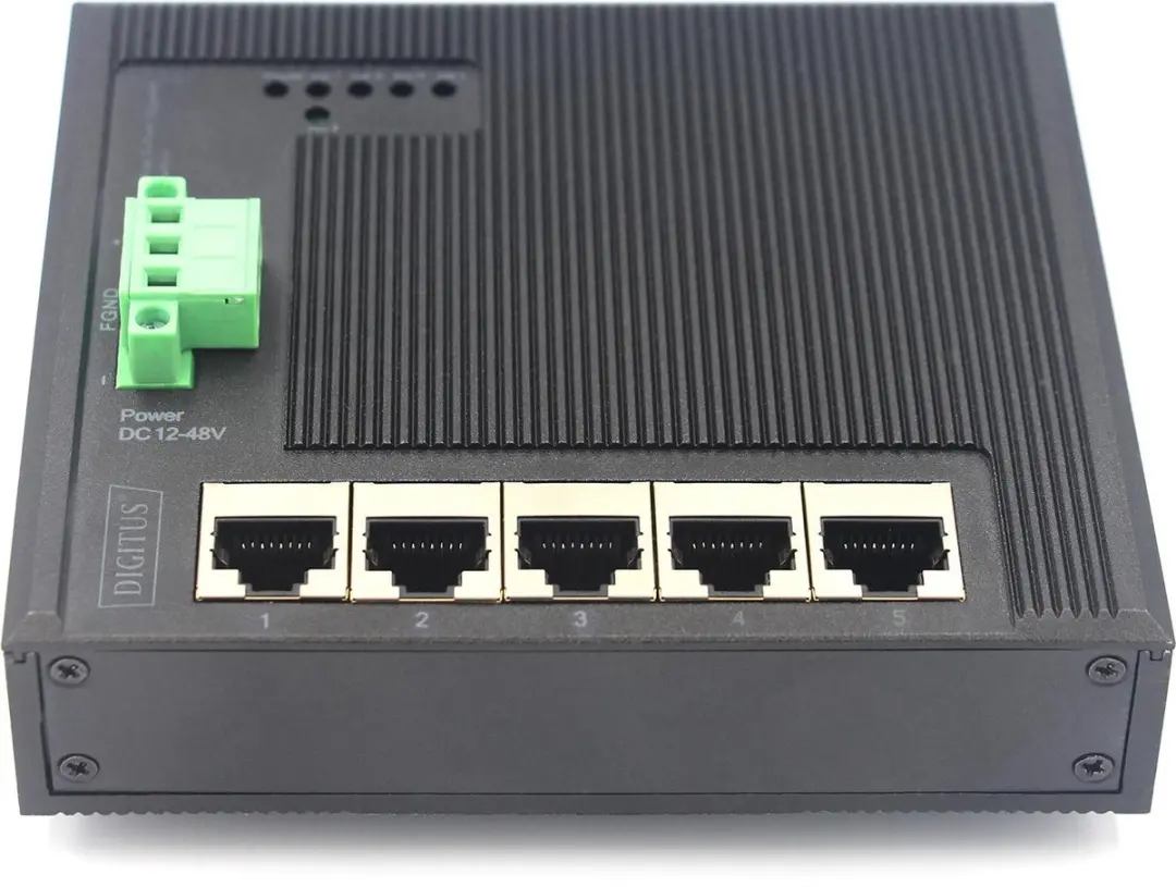 Digitus DN-651126 Switch 5-Port Gigabit - Zwart - afbeelding 4 van 6