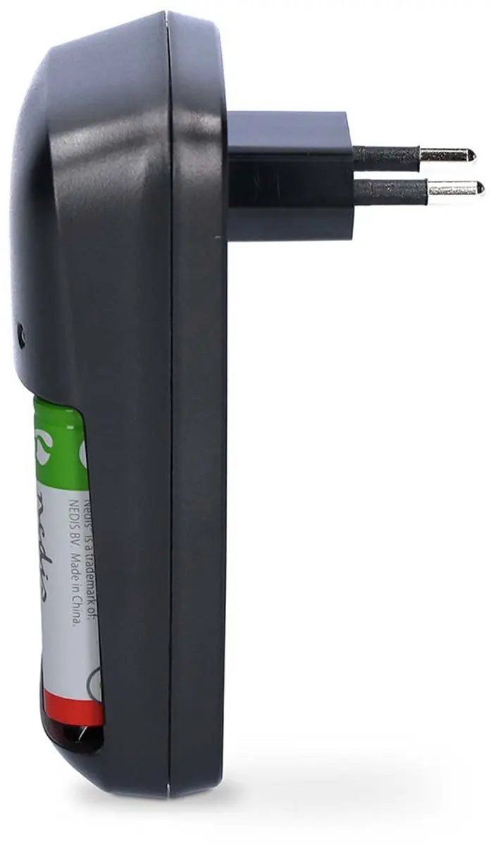 Nedis AA/AAA/NiMH-Batterijlader 4x - 0,5A - Zwart - afbeelding 2 van 6