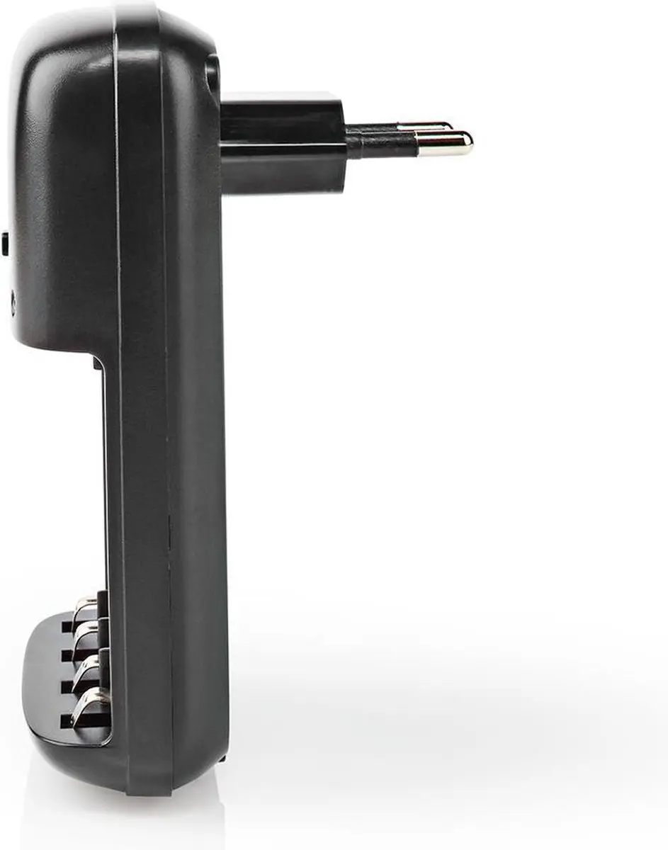 Nedis AA/AAA/NiMH-Batterijlader 4x - 0,5A - Zwart - afbeelding 5 van 6