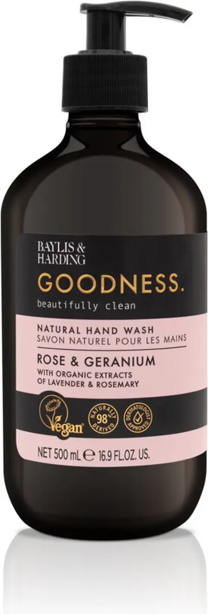 Baylis & Harding Goodness Handzeep Rose & Geranium