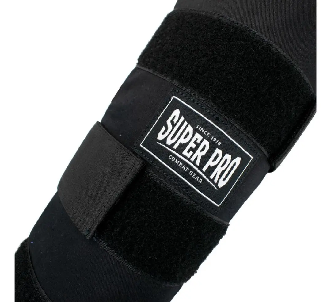 Super Pro Combat Gear Savior Scheenbeschermers XXS - Zwart/Wit - afbeelding 5 van 6