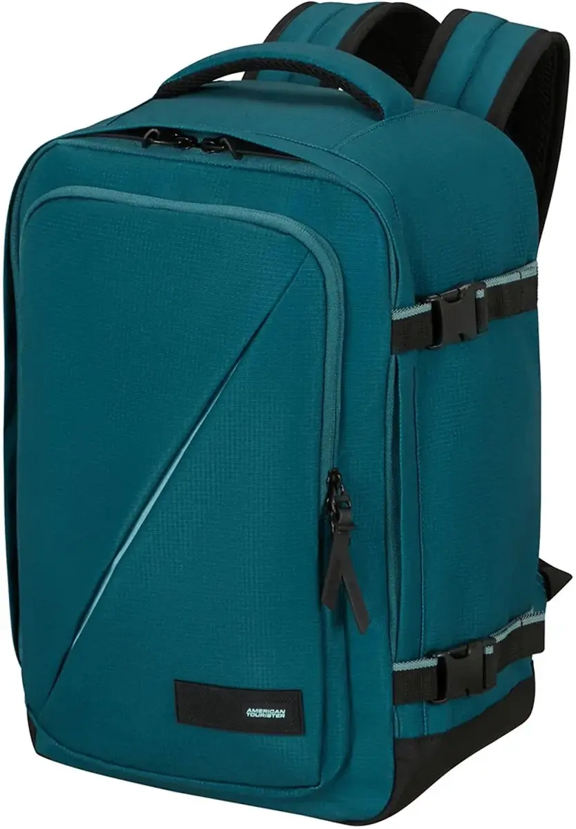 American Tourister Take2Cabin Rugzak 24L - Totaal Teal - afbeelding 3 van 6