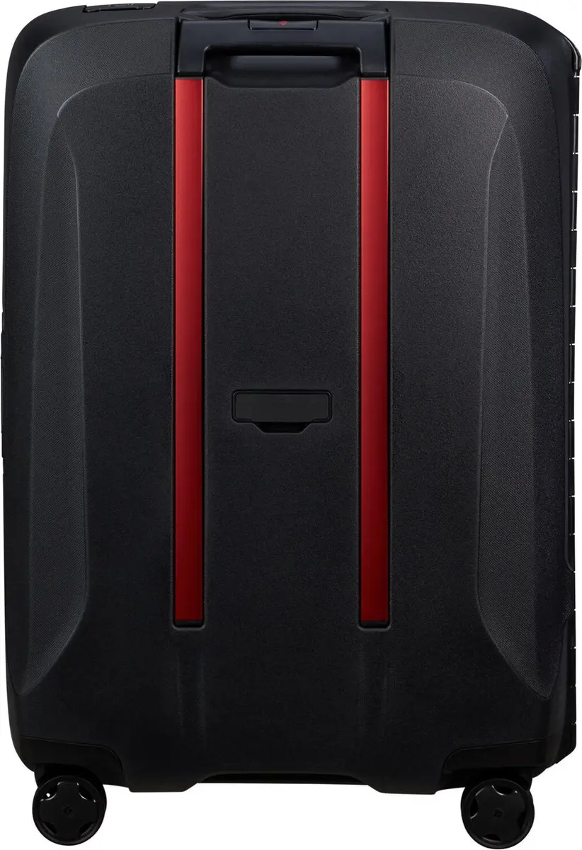Samsonite Essens Spinner 69cm - 88L - Zwart/Rood - afbeelding 4 van 6