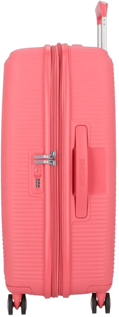 American Tourister Soundbox Spinner 67/24 Koffer - 81L - Roze - afbeelding 2 van 6