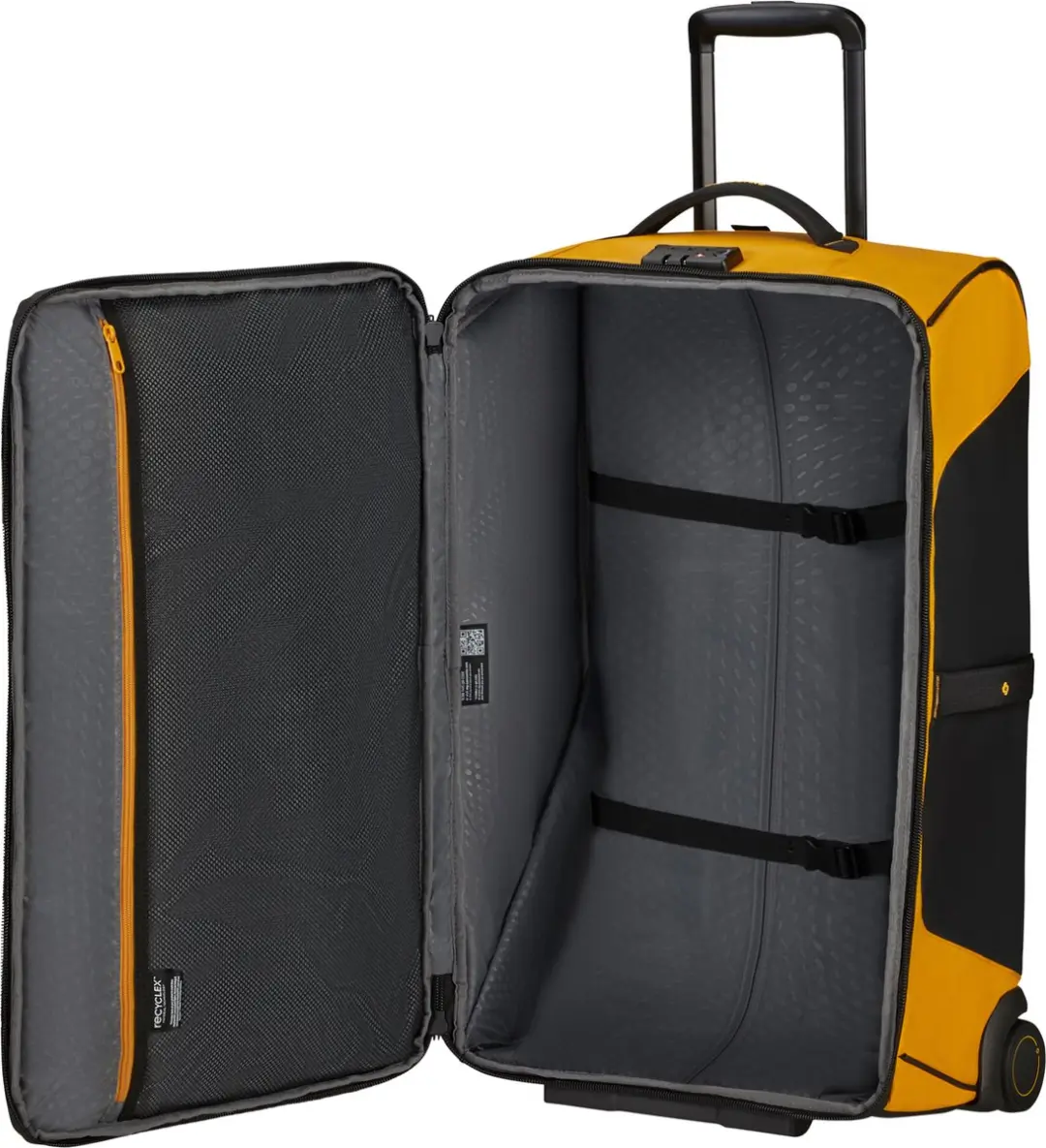 Samsonite Ecodiver Duffle Reistas 67cm - Geel - 76L - afbeelding 3 van 6