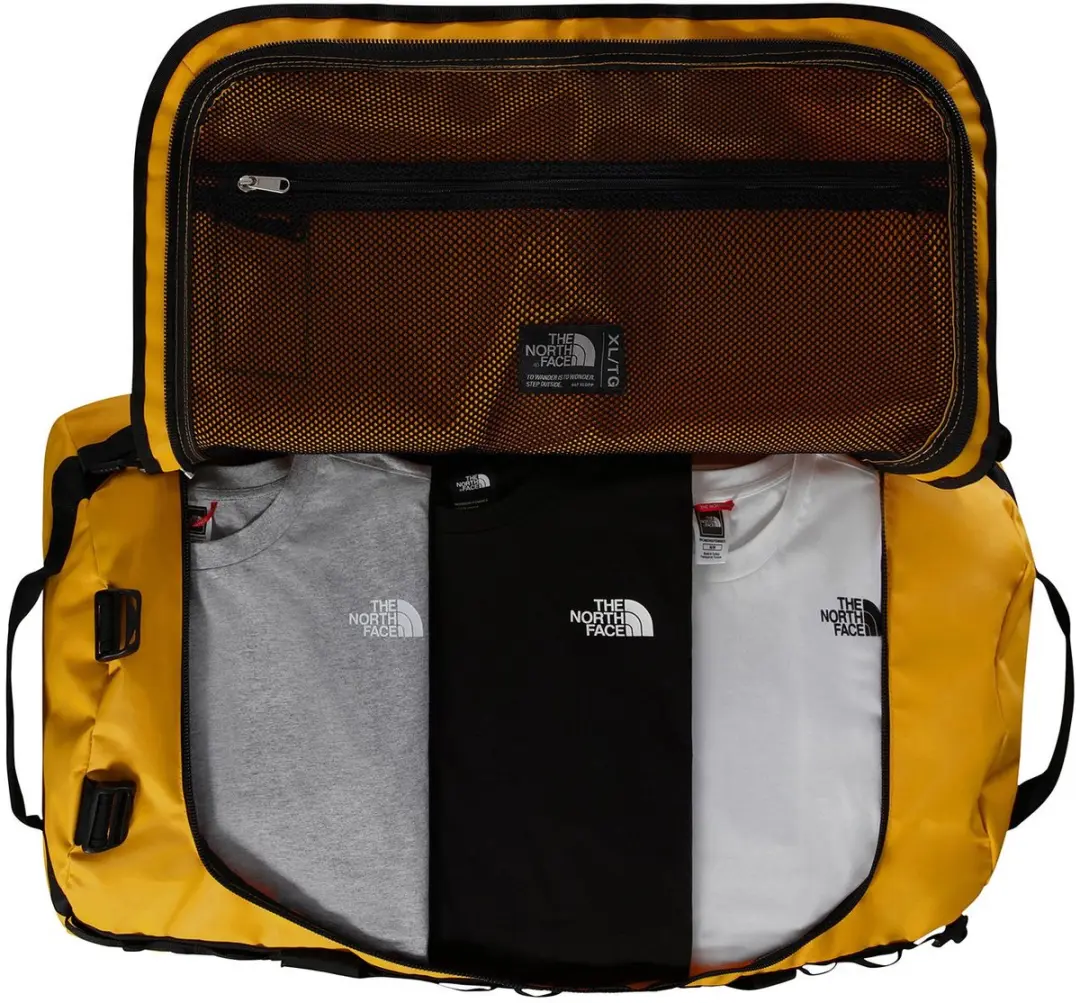 The North Face Base Camp Duffel XL 132L - Geel - afbeelding 3 van 6
