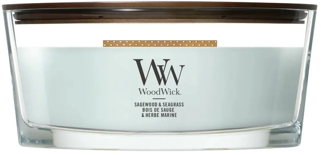 Woodwick Heartwick Flame Ellipse Geurkaars