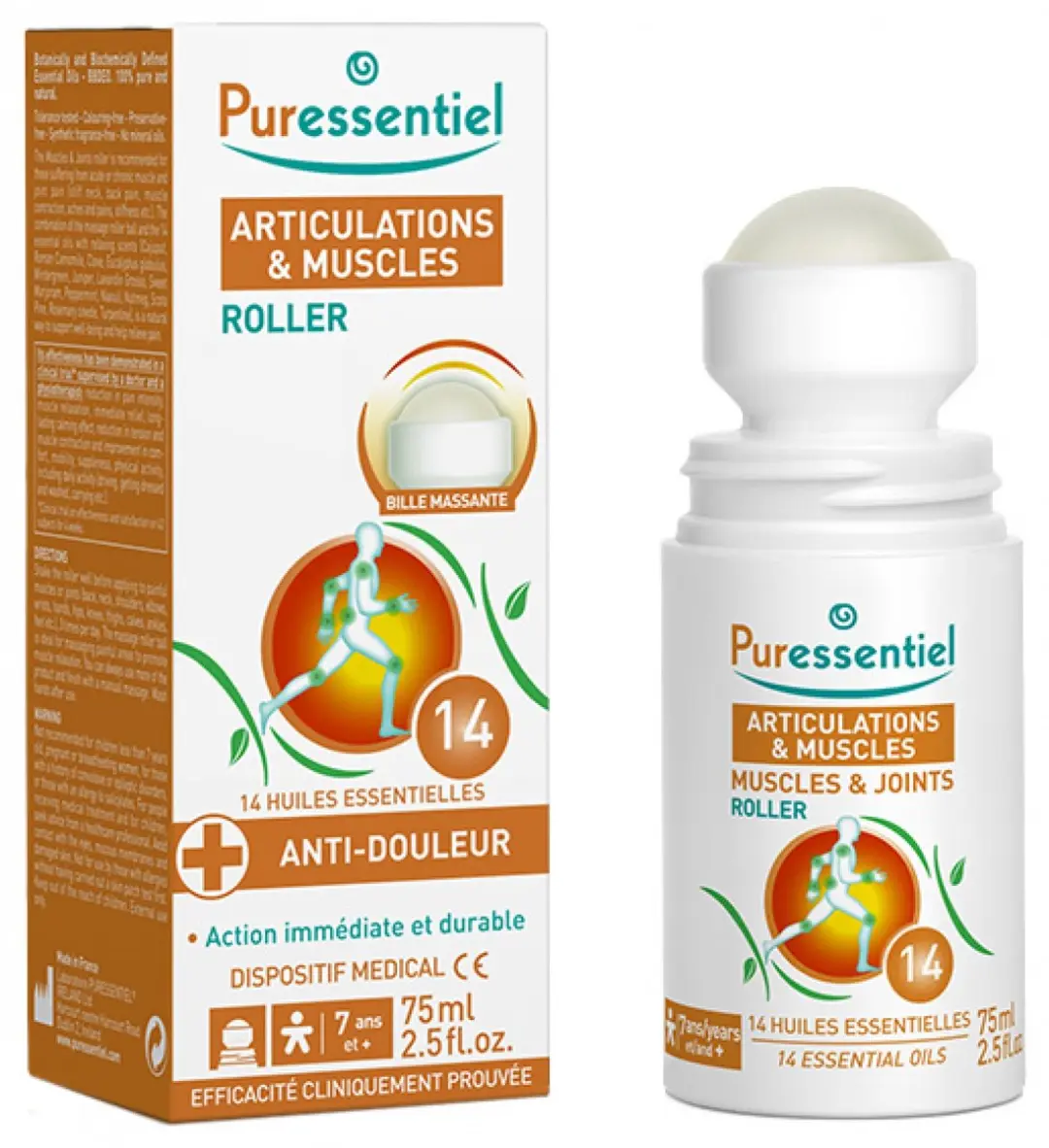 Puressentiel Gewrichten & Spierenroller 75ml