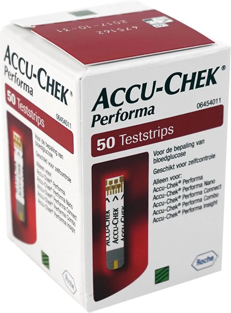 Roche Accu-Chek Performa Teststrips - 50 Stuks - afbeelding 5 van 6