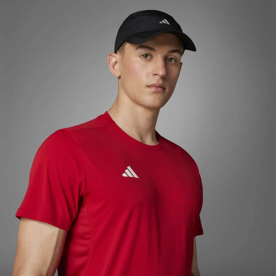 adidas Adizero E Tee - Sport T-shirt - XL - Rood