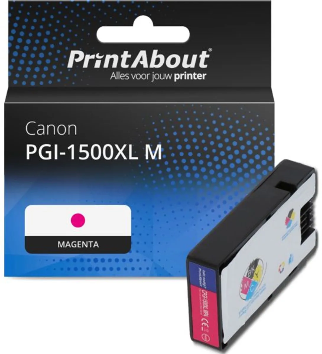 PrintAbout PGI-1500XL M Inktcartridge