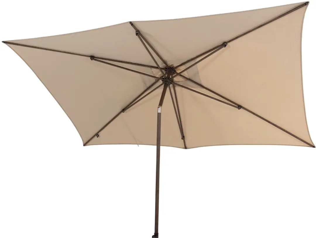 4 Seasons Azzurro Stokparasol 200x300cm - Beige - afbeelding 2 van 6