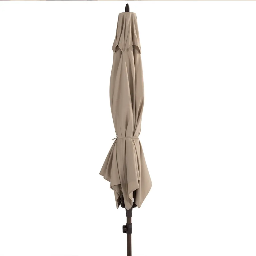 4 Seasons Azzurro Stokparasol 200x300cm - Beige - afbeelding 3 van 6