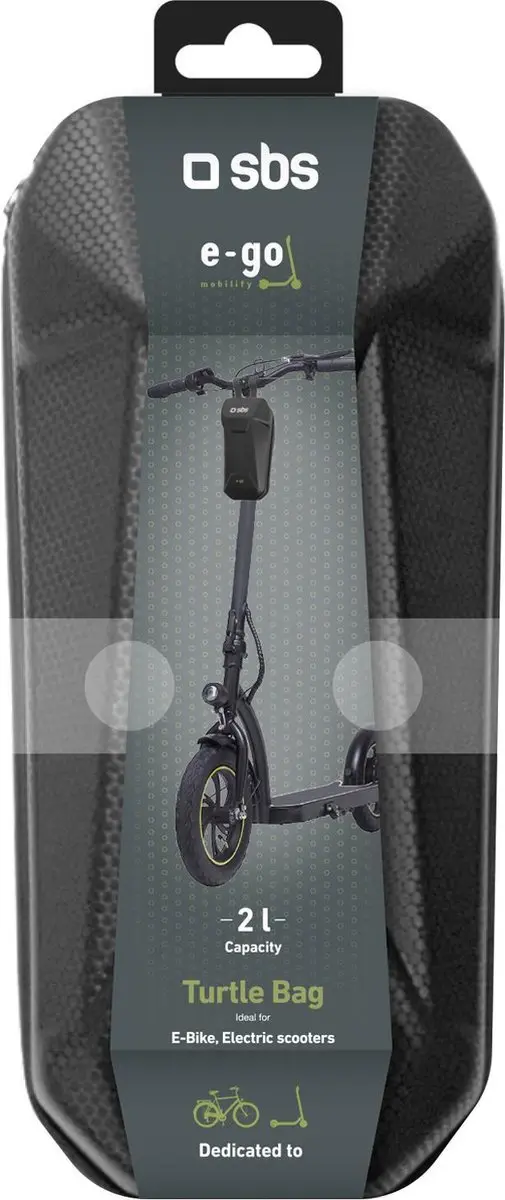 SBS Opslagtas voor Fietsen en Scooters - 2L - Zwart - afbeelding 4 van 5