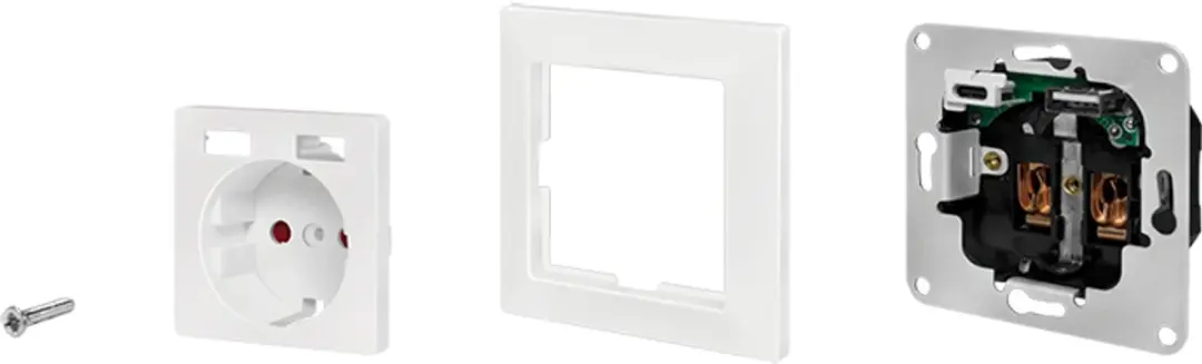 Logilink PA0262 Stopcontact onderbouw - USB-laaduitgang Wit - afbeelding 6 van 6