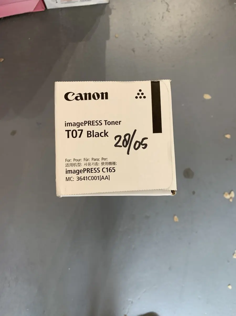 Canon T07 ImagePRESS Toner - Zwart - afbeelding 3 van 4