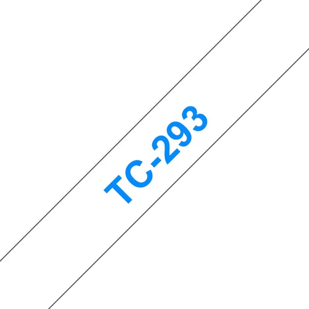 Brother TC293 Glanzend Lamineerlabel 9mm
