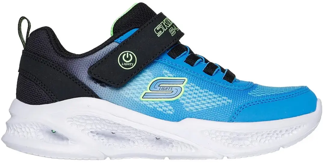 Skechers Meteor Lights Krendox Kindertrainers - Zwart - afbeelding 3 van 6