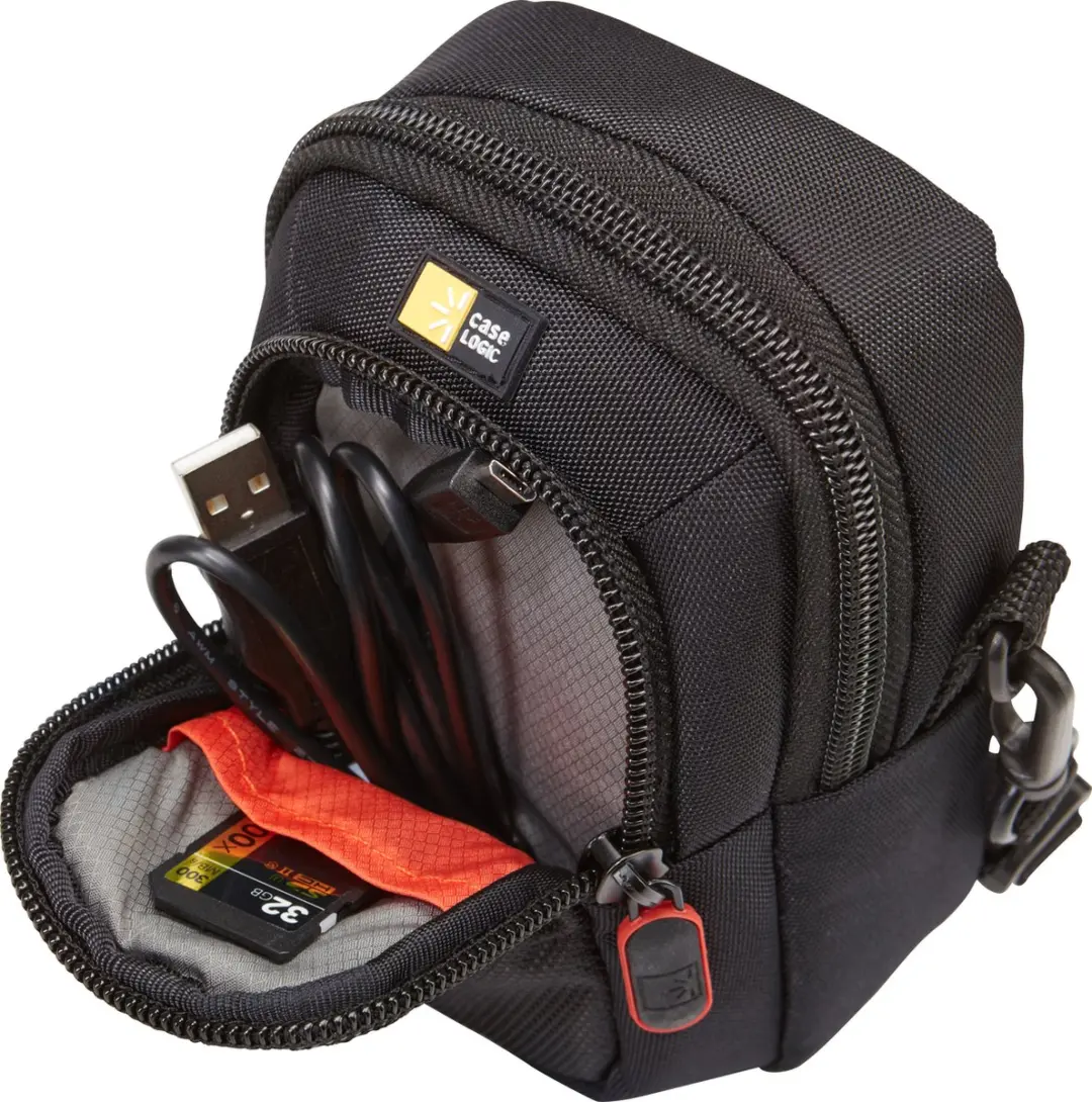 Case Logic DCB313 Camerahoesje Compactcamera - 10cm - Zwart - afbeelding 3 van 6