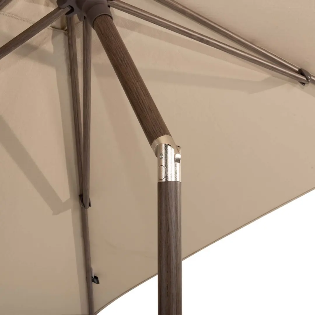 4 Seasons Outdoor Azzurro Parasol 300cm Wenge Beach - afbeelding 4 van 6
