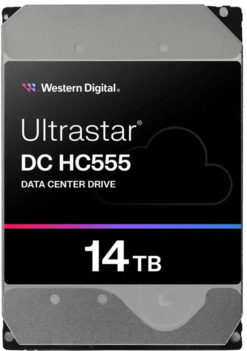 Western Digital Ultrastar DC HC555 14TB Interne Harde Schijf - afbeelding 2 van 3